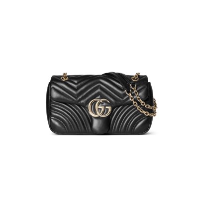 GUCCI GG MARMONT MEDIUM SHOULDER BAG 837267AAE381000 (26*15*7cm)